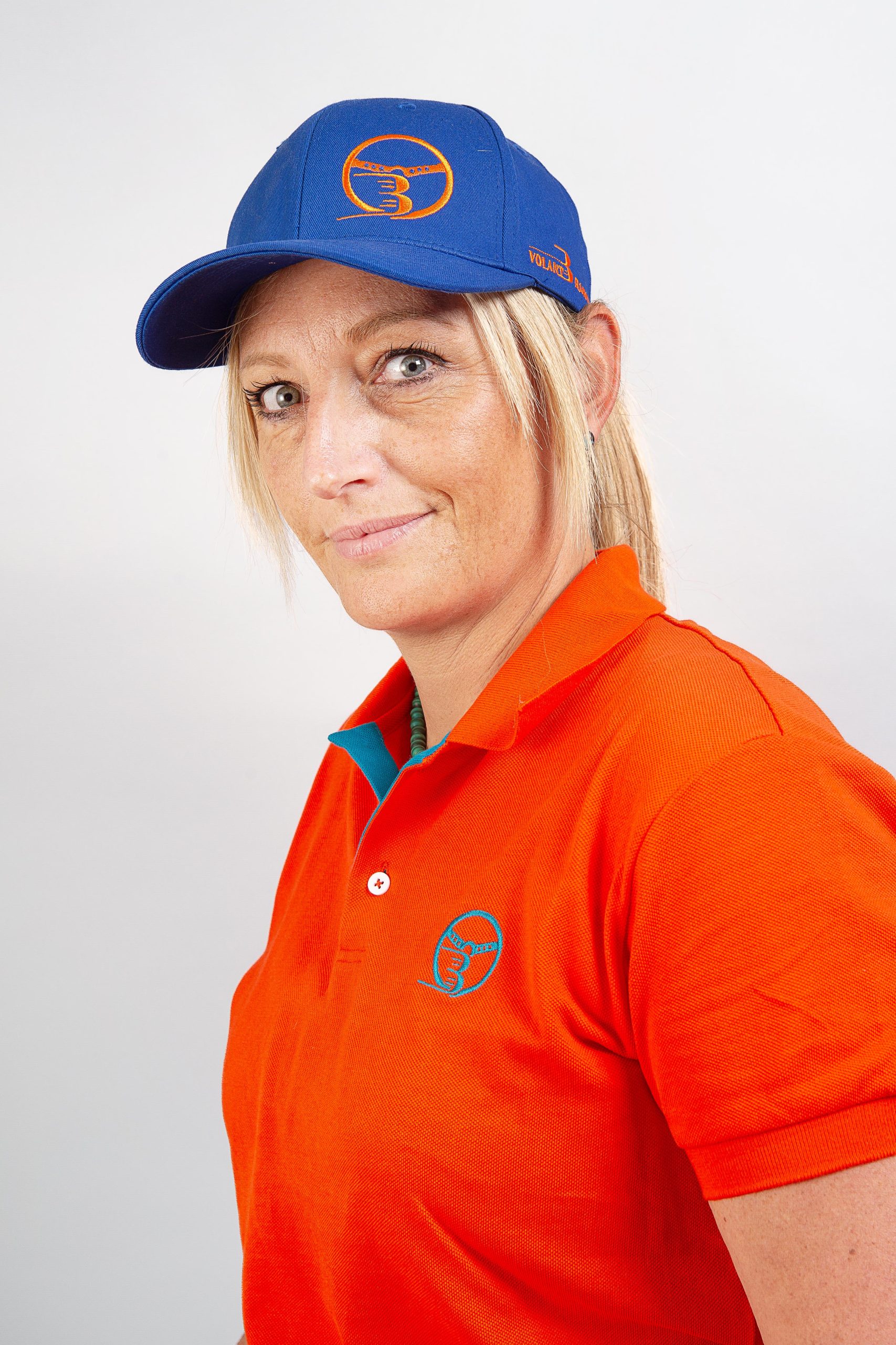 Embroidered Blue "Aube de vitesse" Cap – Volant 3 Ranches