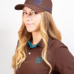 Night Majesty Embroidered Brown Cap – Volant 3 Ranches
