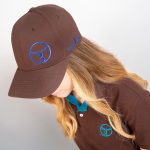 Night Majesty Embroidered Brown Cap – Volant 3 Ranches