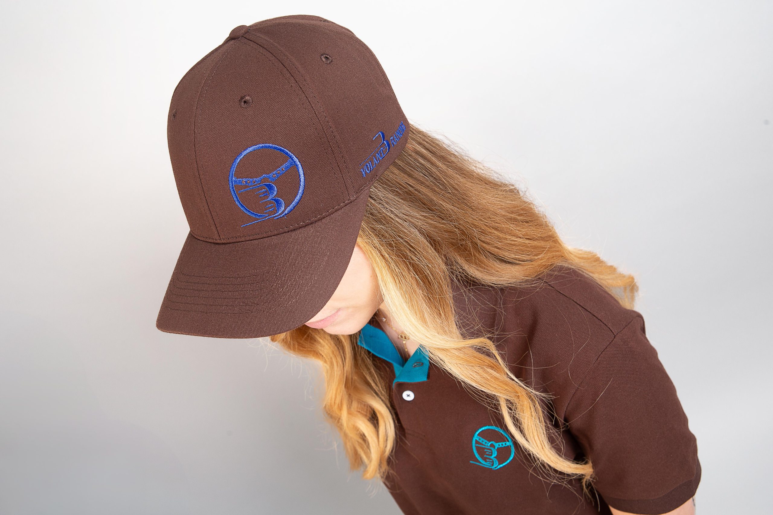 Night Majesty Embroidered Brown Cap – Volant 3 Ranches