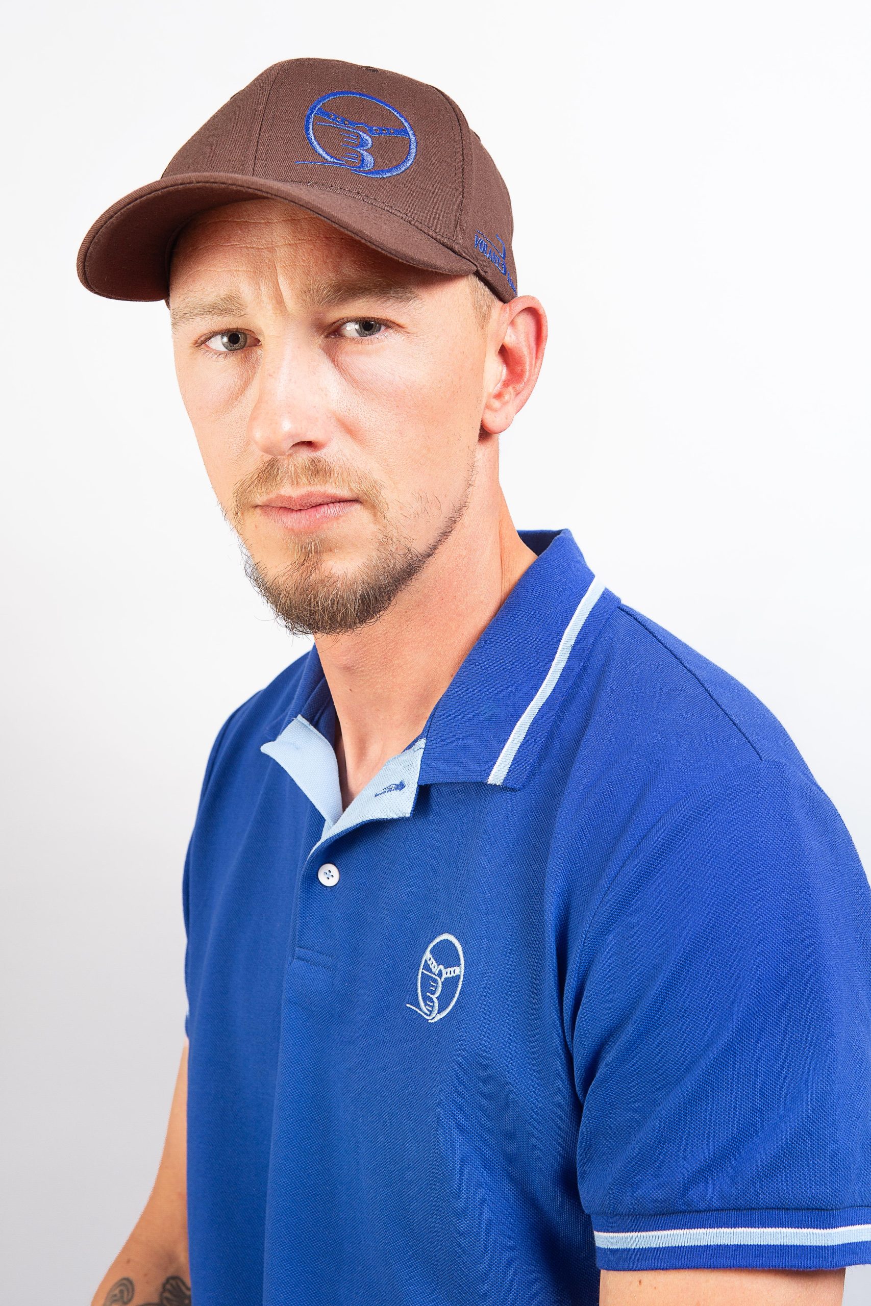 Night Majesty Embroidered Brown Cap – Volant 3 Ranches