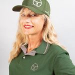 Embroidered green Noble Trajectory Cap – Volant 3 Ranches