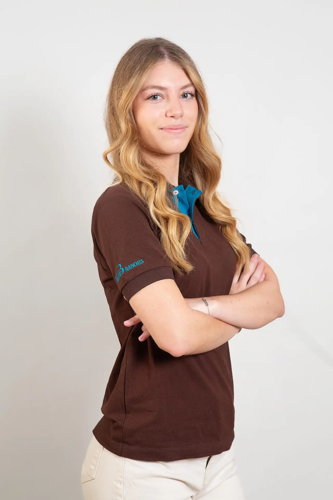 Women's Night Majesty Brown Polo – Volant 3 Ranches