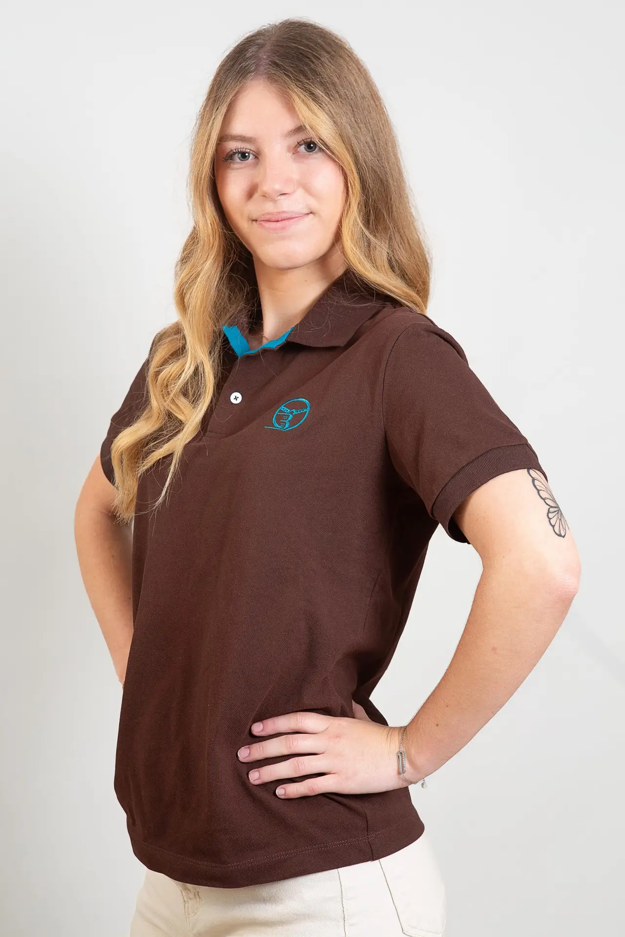 Women's Night Majesty Brown Polo – Volant 3 Ranches