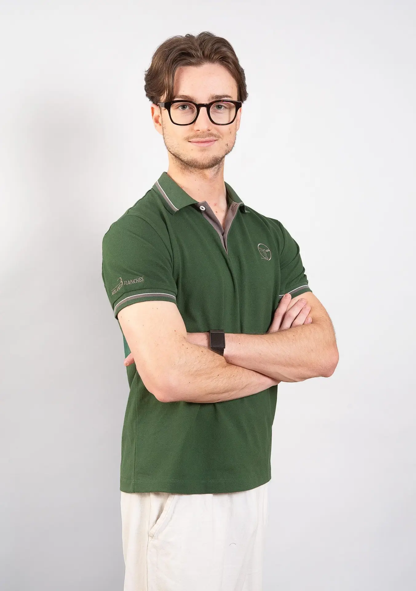 Noble Trajectoire Green Limited Edition Polo – Volant 3 Ranches
