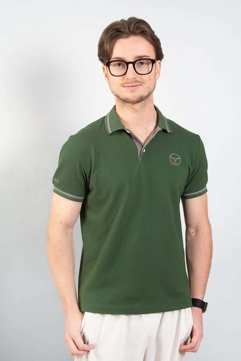 Polo Noble Trajectoire vert édition limitée – Volant 3 Ranches