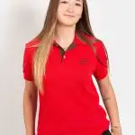 Polo Prestige Driver rouge femme – Volant 3 Ranches