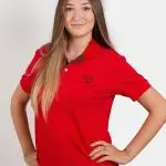 Polo Prestige Driver rouge femme – Volant 3 Ranches