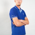 Racing Horizon Blue Polo, limited edition – Volant 3 Ranches
