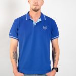 Racing Horizon Blue Polo, limited edition – Volant 3 Ranches