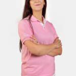 Women's Racing Pink Polo – Volant 3 Ranches